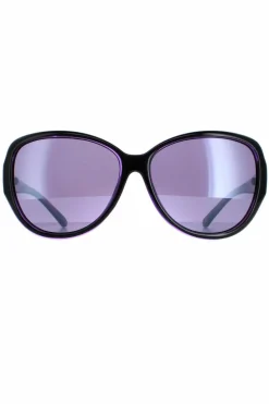 Sunglasses*Ted Baker Oval Purple Purple TB1394 Shay Black