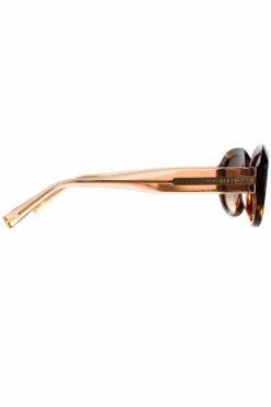 Sunglasses*Ted Baker Oval Horn Gradient TB1689 Penny Brown
