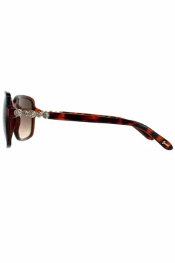 Sunglasses*Guess Oval Dark Havana Gradient GF0393 Brown