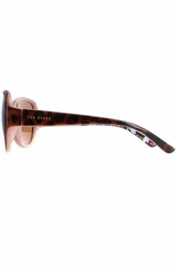 Sunglasses*Ted Baker Oval Havana Flower Print TB1394 Shay Brown