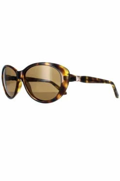 Sunglasses*Ted Baker Oval Havana Gradient TB1315 Cougar Brown