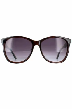 Sunglasses*Ted Baker Oval Tortoiseshell Grey Gradient TB1496 Alva Brown