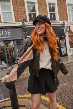 Hats & Gloves|Hats & Gloves*My Accessories London Oversized Argyle Scarf Multi