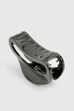 Hair Accessories*boohoo Oversized Claw Clip black