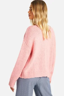 Cardigans*boohoo Oversized Soft Knit Boyfriend Cardigan pink