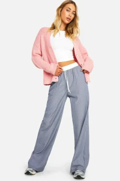 Cardigans*boohoo Oversized Soft Knit Boyfriend Cardigan pink