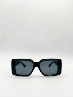 Sunglasses*SVNX Oversized Square Frame in Black