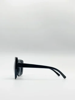 Sunglasses*SVNX Oversized Square Sunglasses In Black