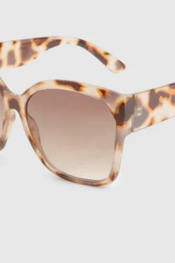 Sunglasses*boohoo Oversized Tortoise Shell Sunglasses cream