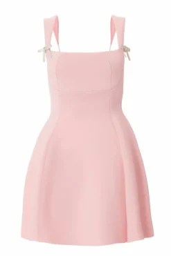 A Line Dresses*Quiz Petite A-Line Mini Dress Pale Pink