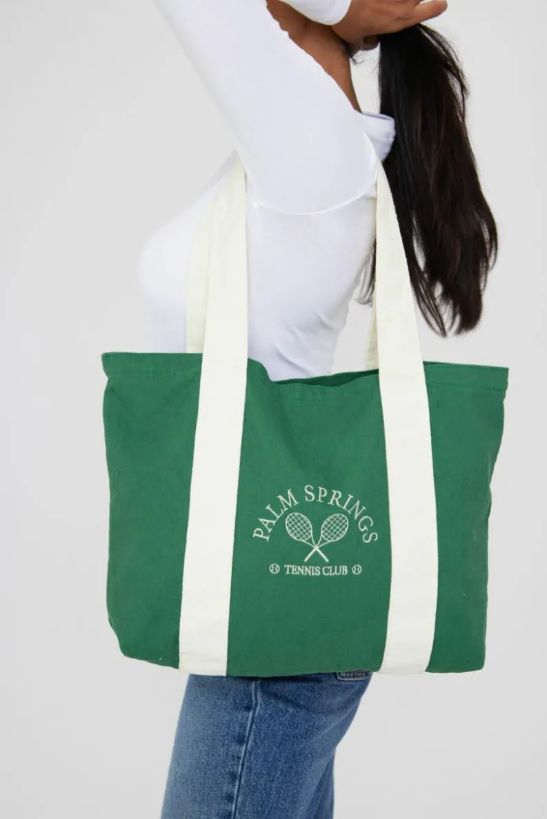 Handbags|Tote Bags*My Accessories London Palm Springs Oversized Tote Bag Green