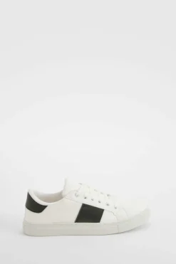Trainers*boohoo Panel Detail Trainers black