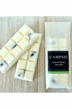 Candles & Diffusers|Candles*CAMPSIE Candles Pear & Freesia Wax Melt Duo White