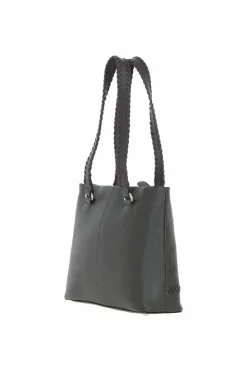 Shoulder Bags*Ashwood Leather Pelle Invecchiata' Large Leather Shoulder Bag for Women Olive