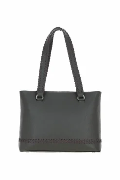 Shoulder Bags*Ashwood Leather Pelle Invecchiata' Large Leather Shoulder Bag for Women Olive