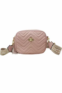 Cross-Body Bags*SVNX Bee Embellished Camera Bag Pink