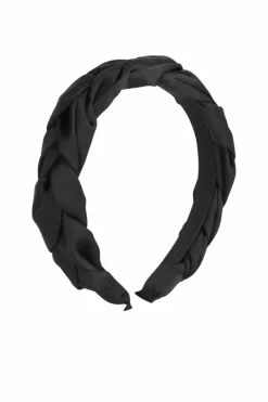 Hair Accessories*My Accessories London Plaited Woven Headband in Black