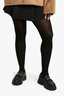 Tights & Socks|Tights & Socks*boohoo Plus 40 Denier 3 Pack Tights black