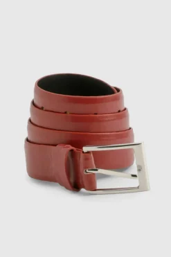 Belts*boohoo Plus Cherry Red Chunky Buckle Waist Belt burgundy
