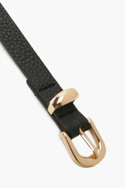Belts*boohoo Plus Skinny Belt black