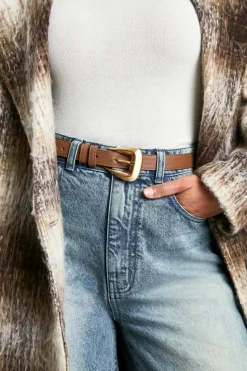 Belts*boohoo PLUS SKINNY WAIST BELT tan