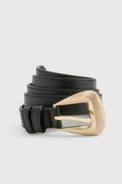 Belts*boohoo PLUS SKINNY WAIST BELT black