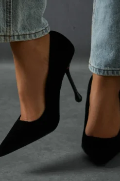 Heels*MissPap Pointed Stiletto Bubble Heels black