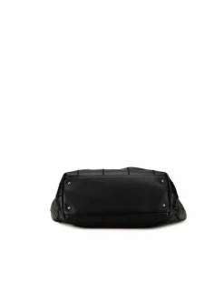 Tote Bags*Chanel Preloved 255 Caviar Leather Tote Bag Black