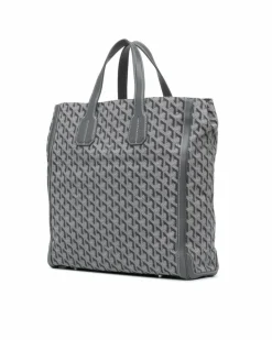 Tote Bags*Goyard Preloved Anjou Tote Bag in Black ine Canvas Grey