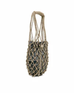 Tote Bags*Dior Preloved Book Tote Bag in Beige Canvas with Net Design Brown