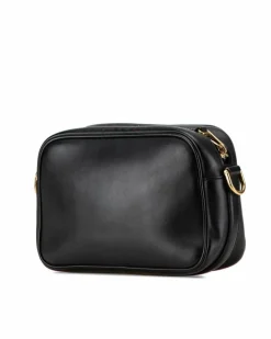 Cross-Body Bags*Fendi Preloved Calfskin Crossbody Camera Bag with Detachable Strap and Black