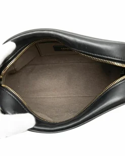 Cross-Body Bags*Fendi Preloved Calfskin Crossbody Camera Bag with Detachable Strap and Black