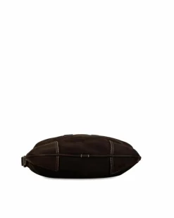 Cross-Body Bags*LOEWE Preloved Calfskin Leather Crossbody Bag with Adjustable Strap Brown