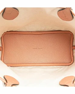 Tote Bags*Gucci Preloved Canvas Ophidia Tote with Leather Trim and Open Top Pink