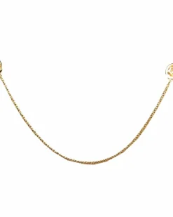 Necklaces*Dior Preloved CD Chain Necklace in Gold