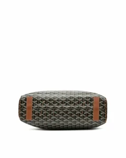Tote Bags*Goyard Preloved Coated Canvas Tote Bag with Leather Handles and Interior Black