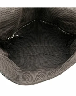 Cross-Body Bags*Hermes Preloved Crossbody Canvas Messenger Bag with Snap Closure and Interior Grey