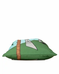Clutch Bags*LOEWE Preloved Easter Island Drawstring Canvas Clutch Bag Green