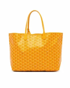 Tote Bags*Goyard Preloved Elegant Coated Canvas Tote with Removable Pouch Yellow