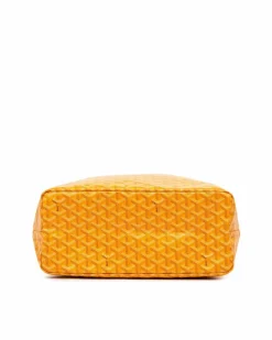 Tote Bags*Goyard Preloved Elegant Coated Canvas Tote with Removable Pouch Yellow
