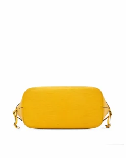 Tote Bags*Louis Vuitton Preloved Epi Leather Neverfull MM Tote with Lobster Clasp Closure Yellow