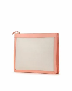 Clutch Bags*Balenciaga Preloved Everyday Clutch Pink White