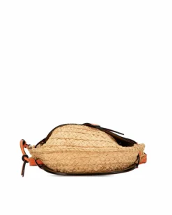Cross-Body Bags*LOEWE Preloved Gate Small Crossbody Bag in Orange Brown