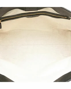 Tote Bags*Gucci Preloved GG Supreme Canvas Tote Bag Black