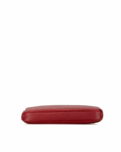 Clutch Bags*Gucci Preloved GG Supreme Canvas Clutch - Red