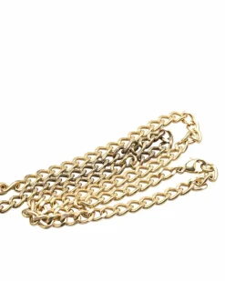Necklaces*Chanel Preloved Plated Pendant Necklace with Lobster Clasp Closure Gold