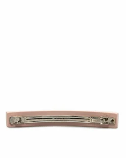 Hair Accessories*Chanel Preloved Heart Rhinestone Hair Clip Pink