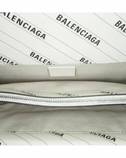 Cross-Body Bags*Gucci Preloved Horsebit 1955 Beige Balenciaga Logo Shoulder Bag White
