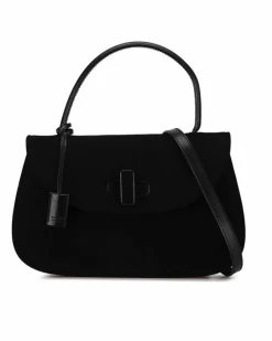 Shoulder Bags*Gucci Preloved Jackie 1961 Suede Shoulder Bag Black