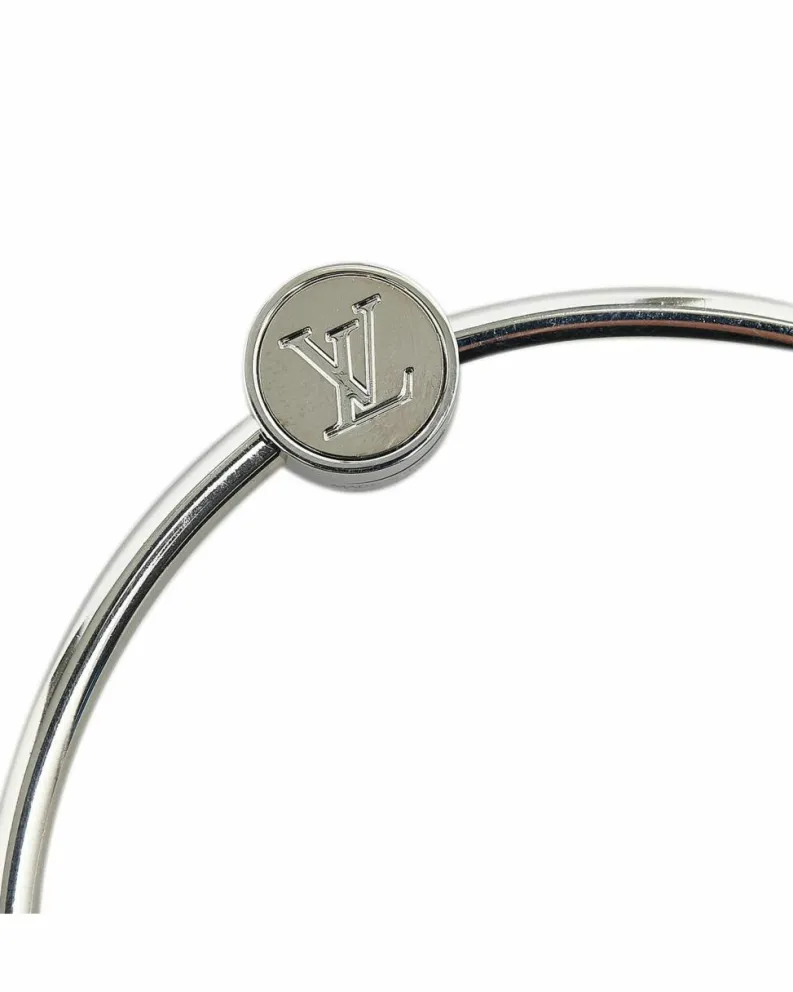 Bracelets*Louis Vuitton Preloved LV Circle Charm Bracelet Silver